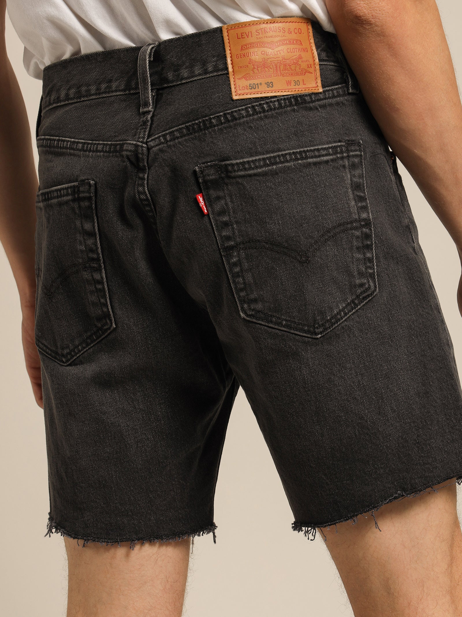 501 93' Cut Off Denim Shorts