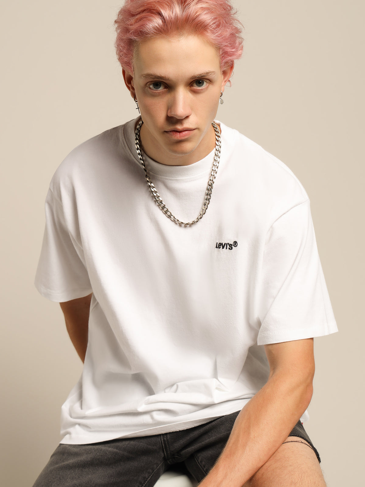 Levis Red Tab Vintage T-Shirt | White