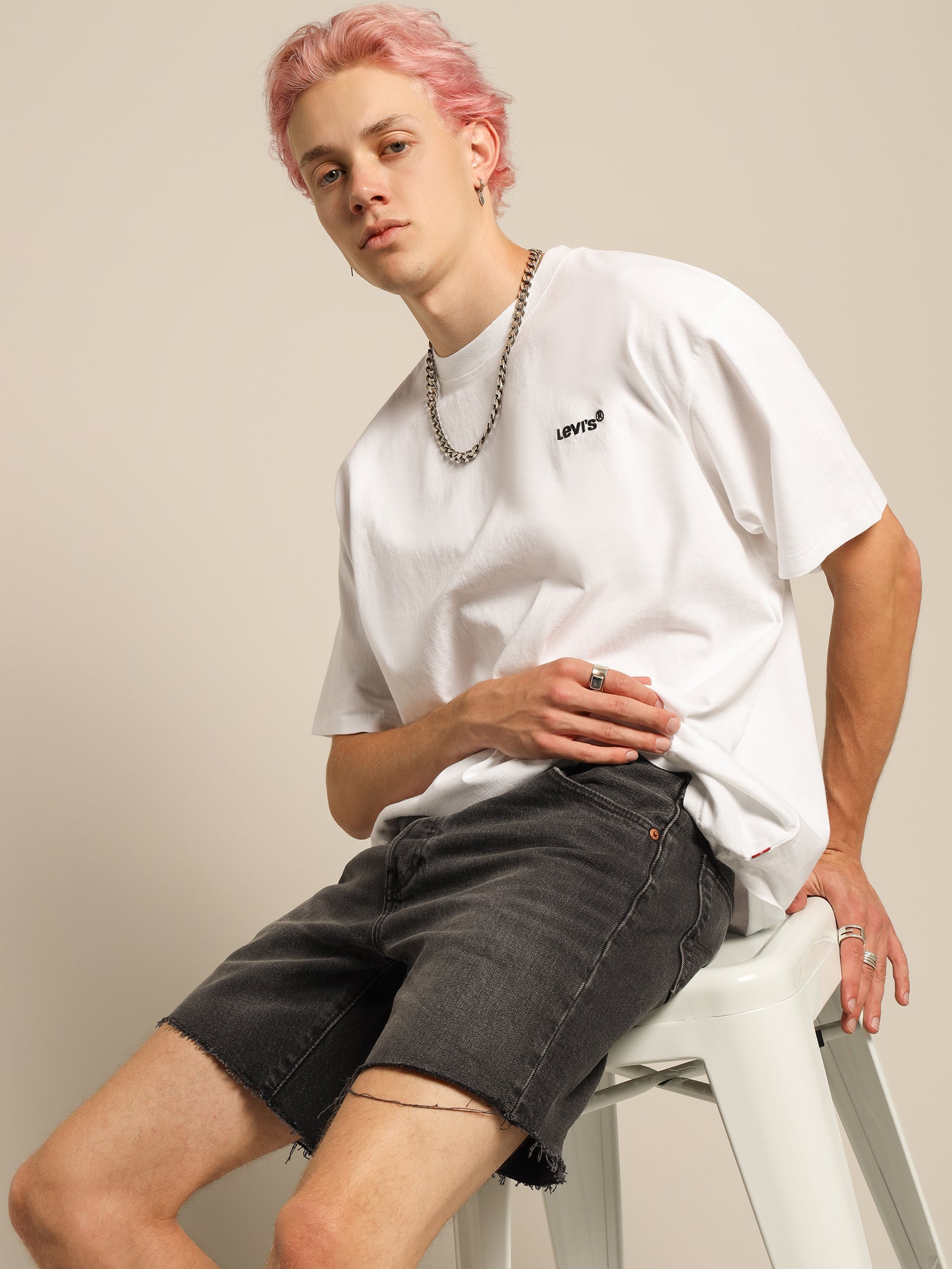 501 93' Cut Off Denim Shorts