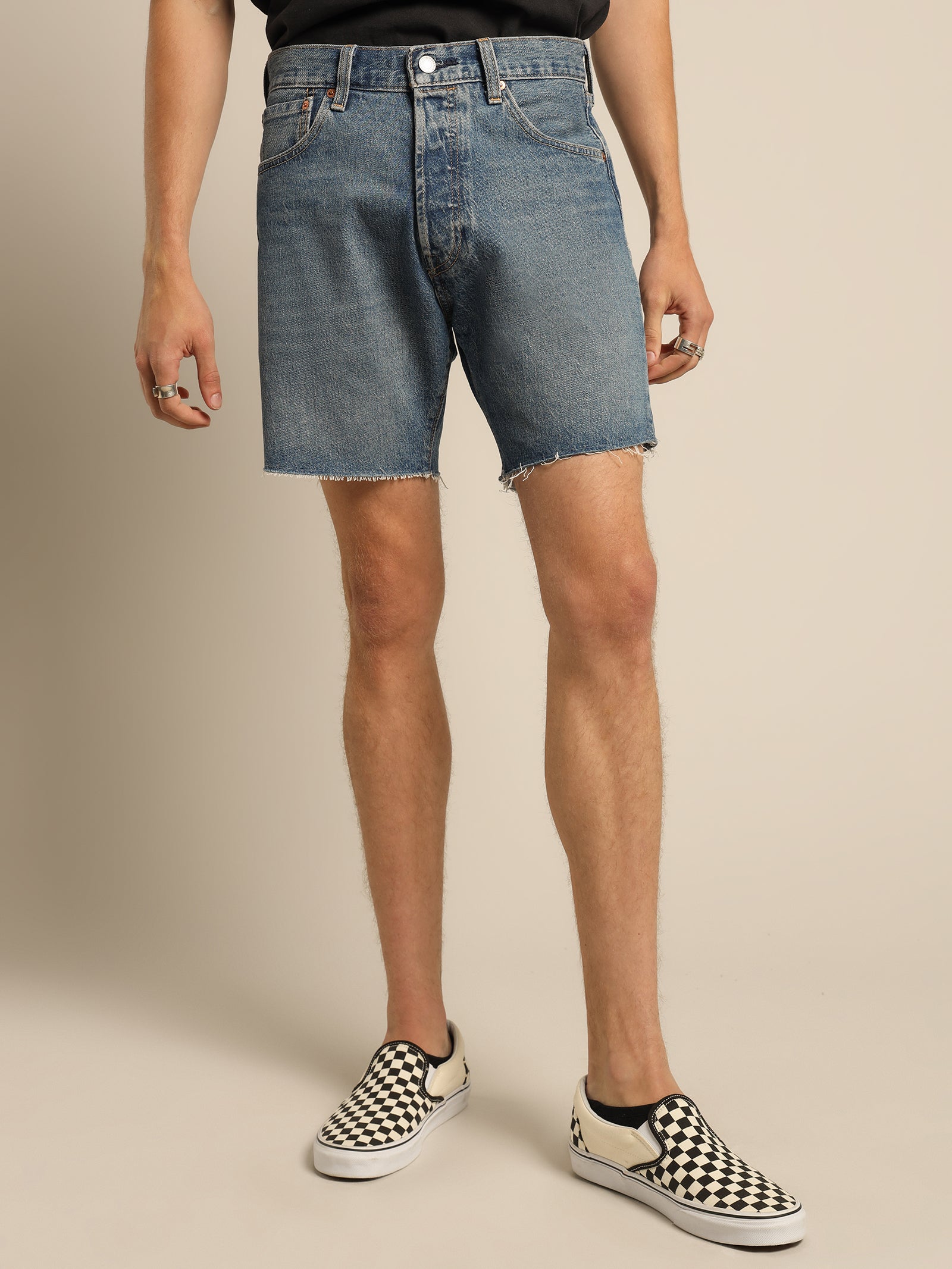 501 93' Cut Off Denim Shorts
