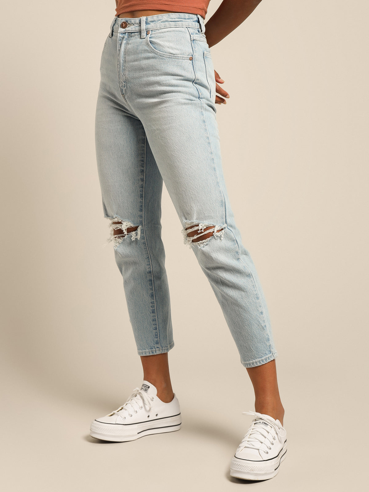 A 94 High Slim Jeans in Gina Rip