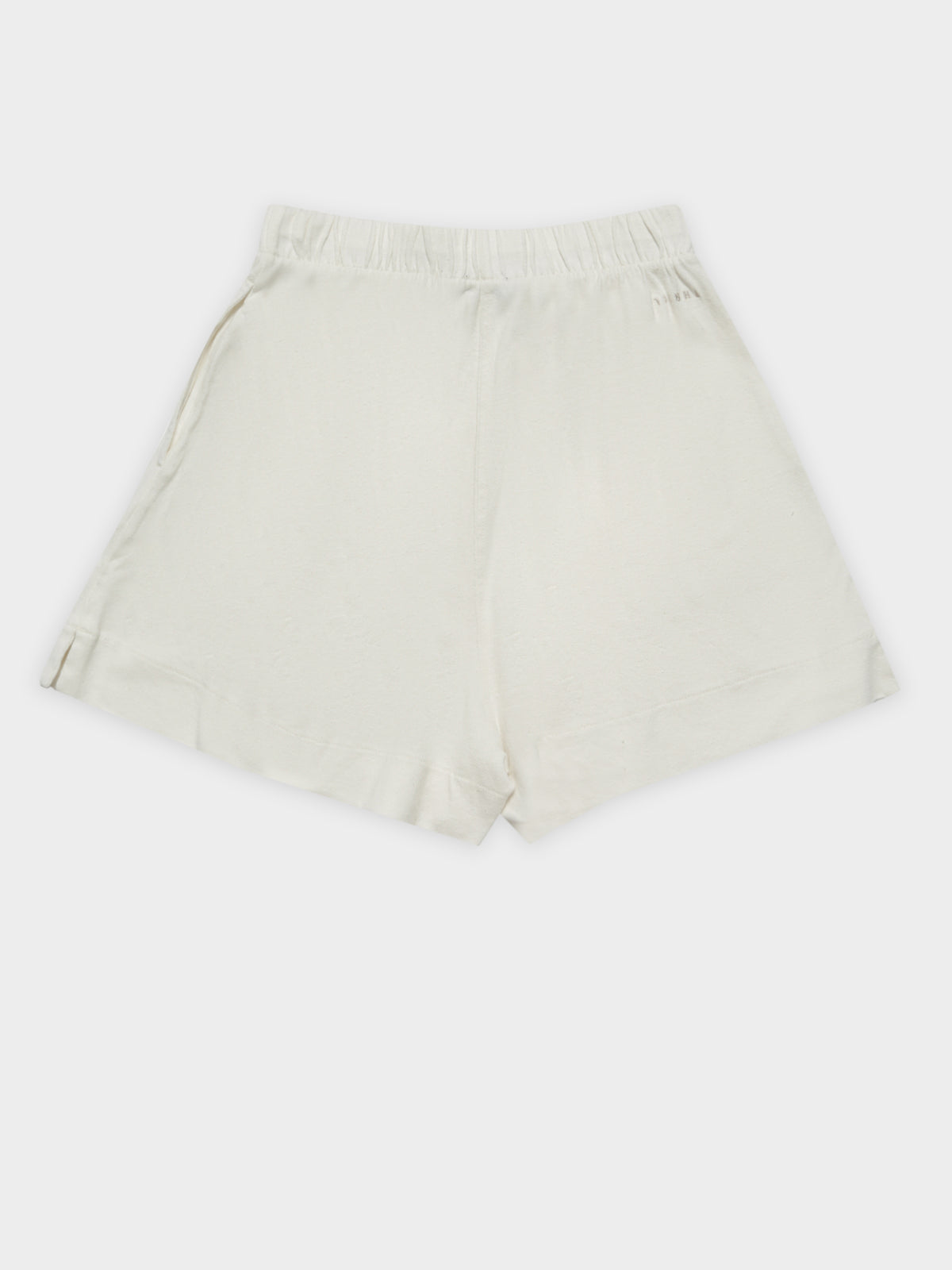 Hemp Field Shorts in Dirty White