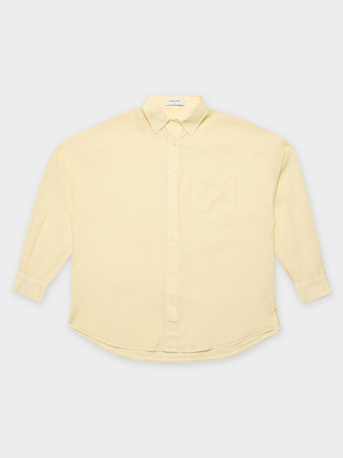 Naya Washed Cotton Shirt in Lemonade