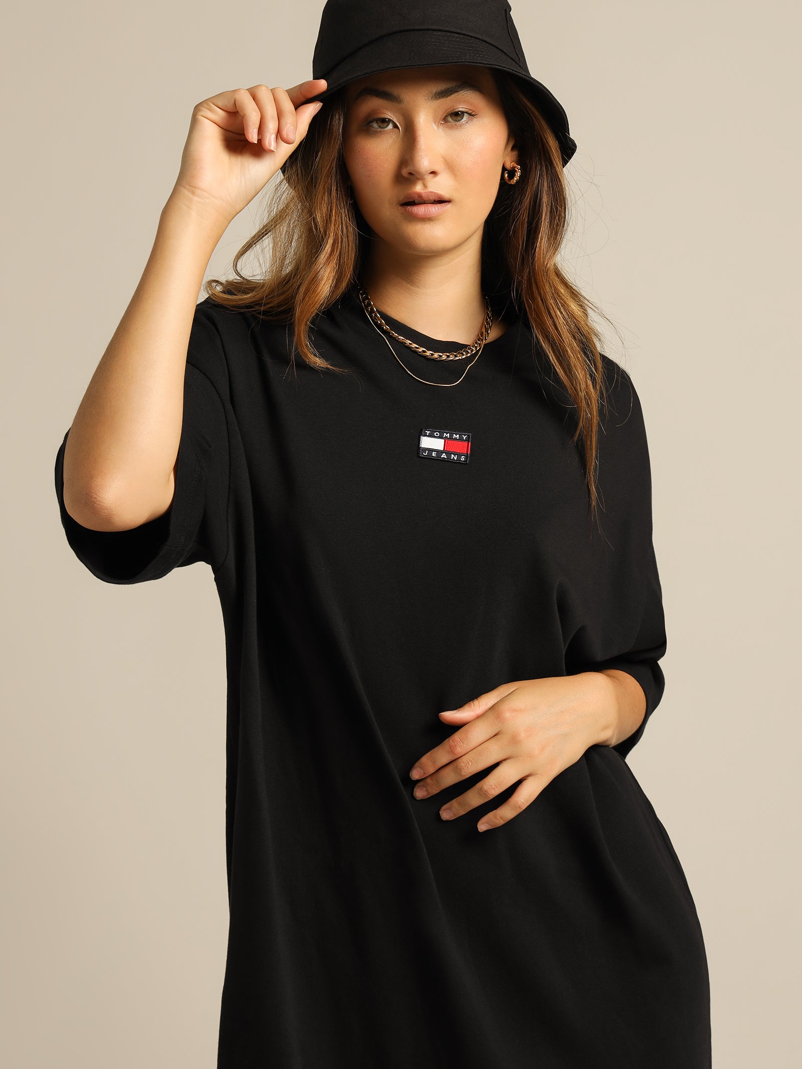 Essential Badge T-Shirt Dress