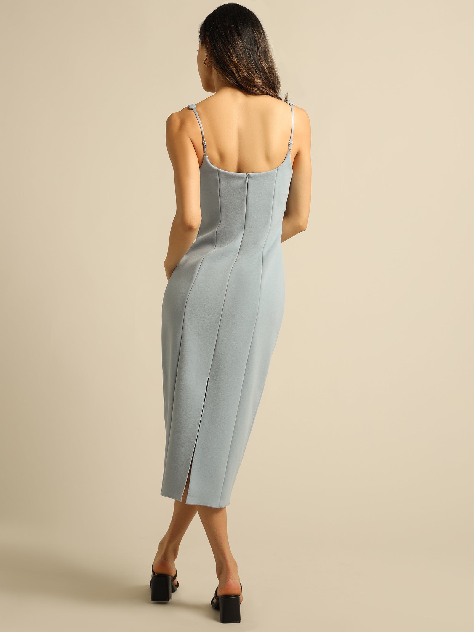 Nikita Crepe Midi Dress