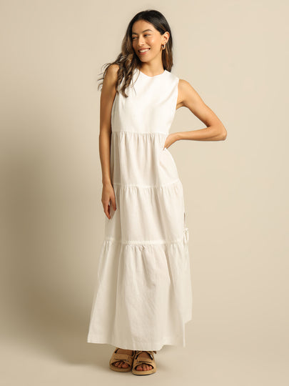 Brea Linen Maxi Dress