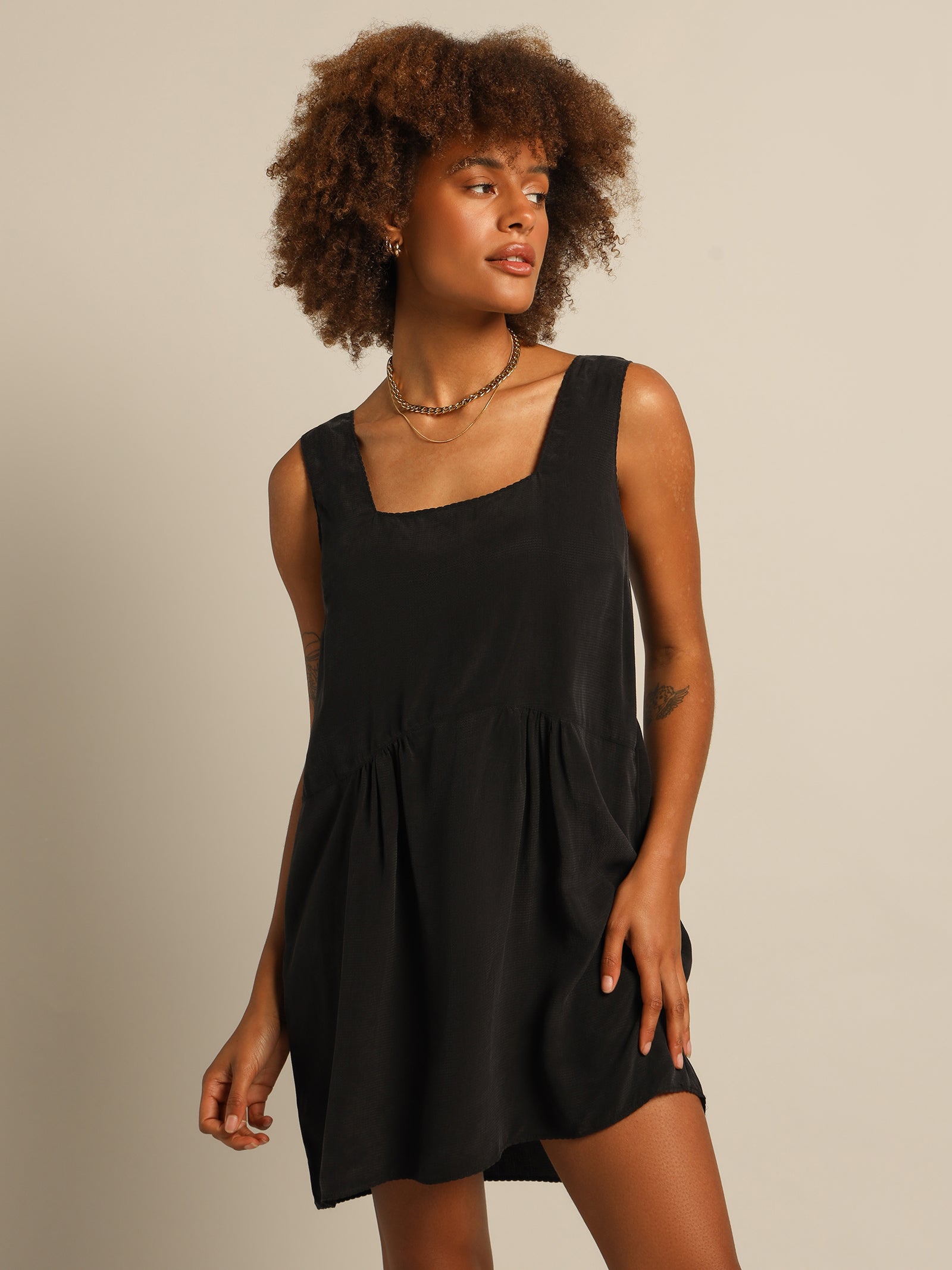Harriet Square Slip Dress
