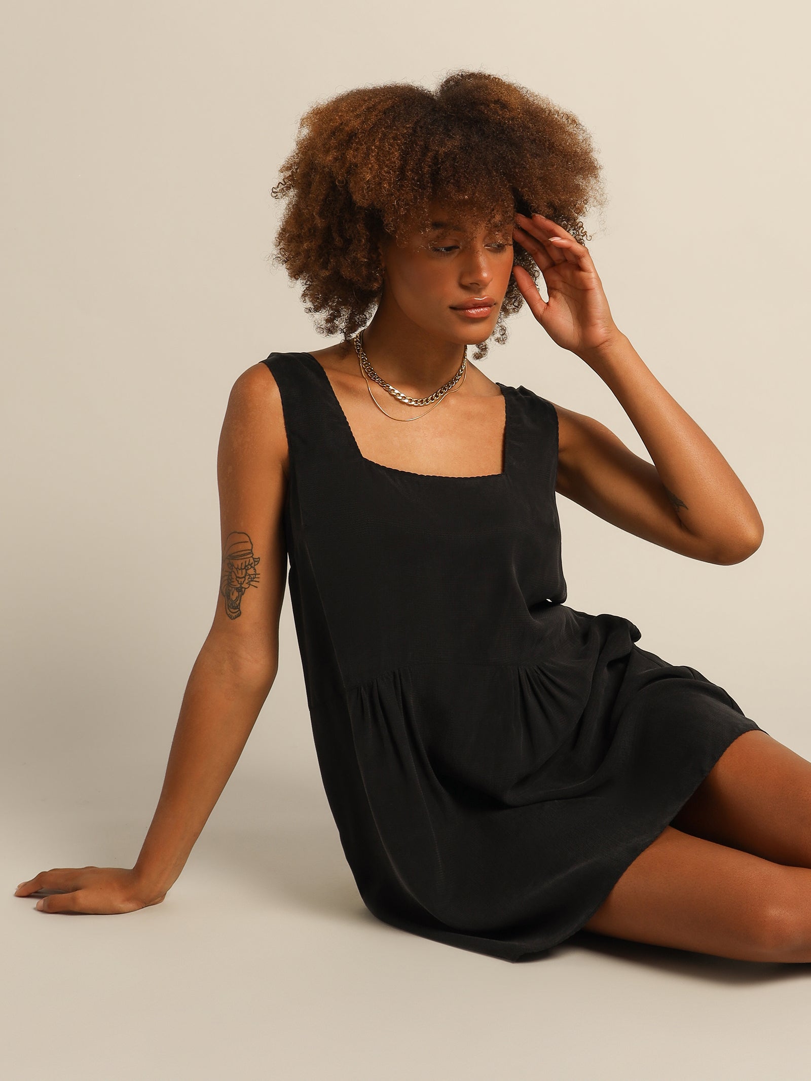 Harriet Square Slip Dress