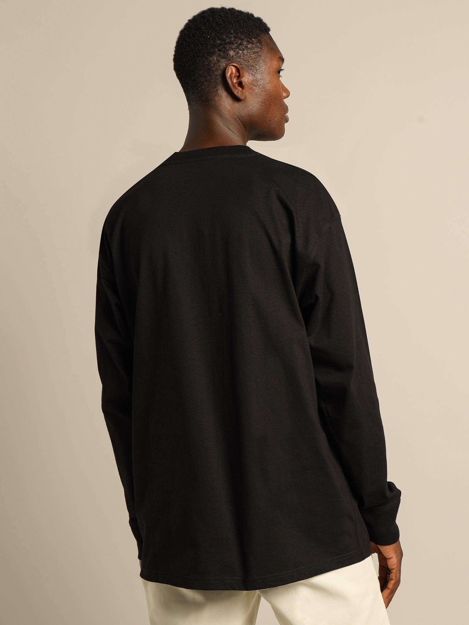 Long Sleeve American Script Crew