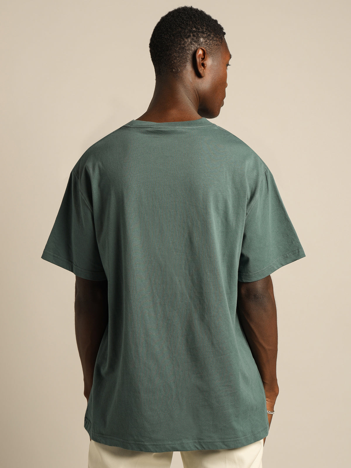 Heavyweight Pocket T-Shirt in Lincoln Green