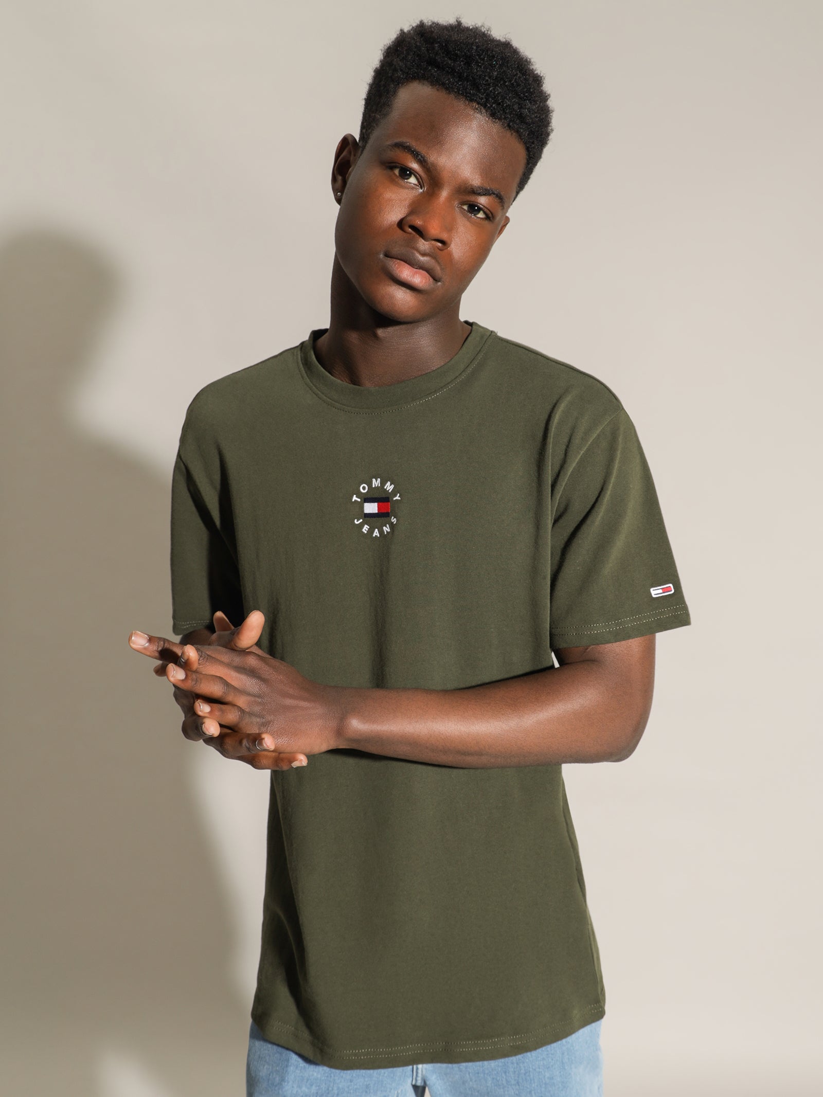 Tiny Tommy Circular Logo T-Shirt