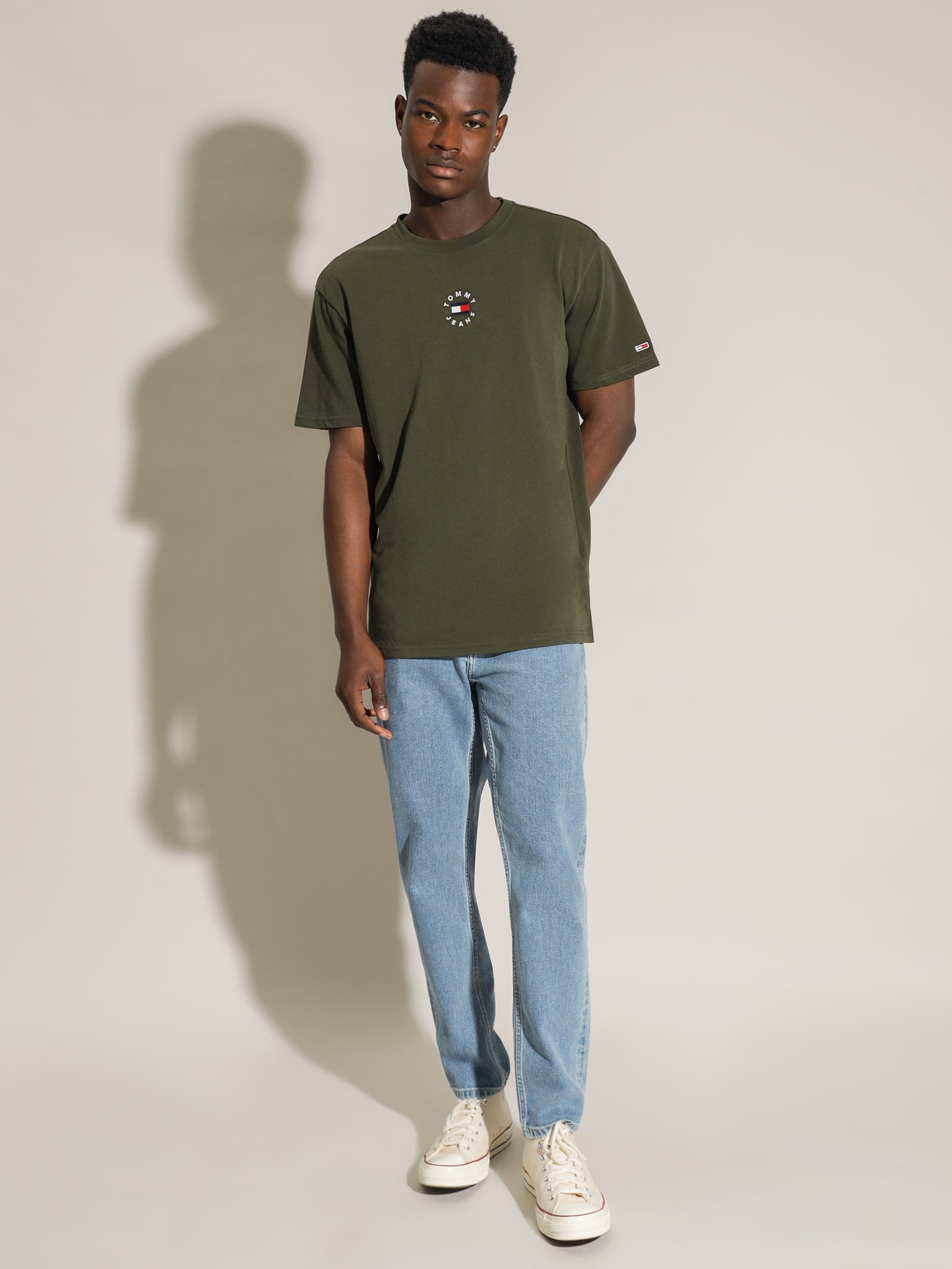 Tiny Tommy Circular Logo T-Shirt