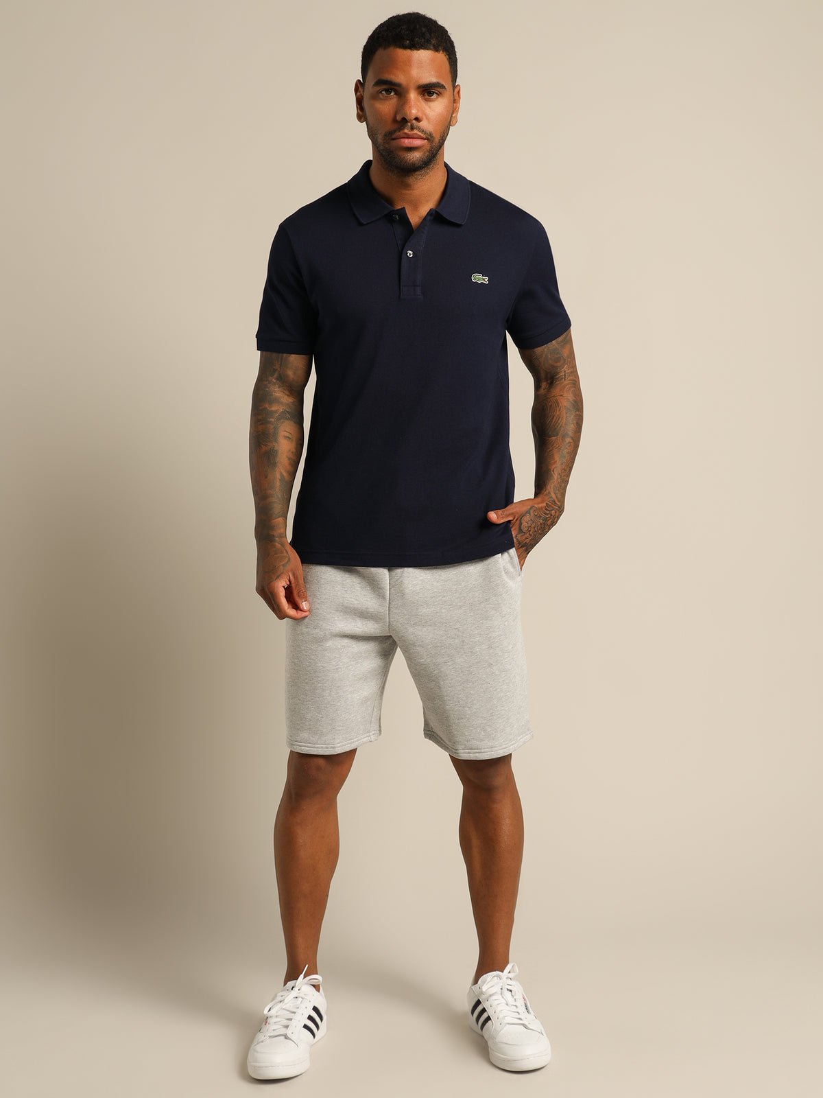 Slim Fit Core Polo in Navy