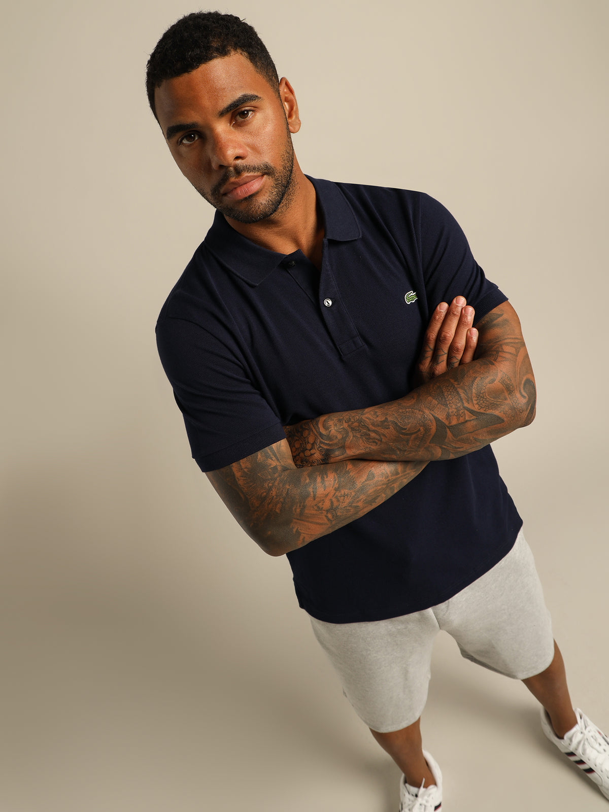 Slim Fit Core Polo in Navy