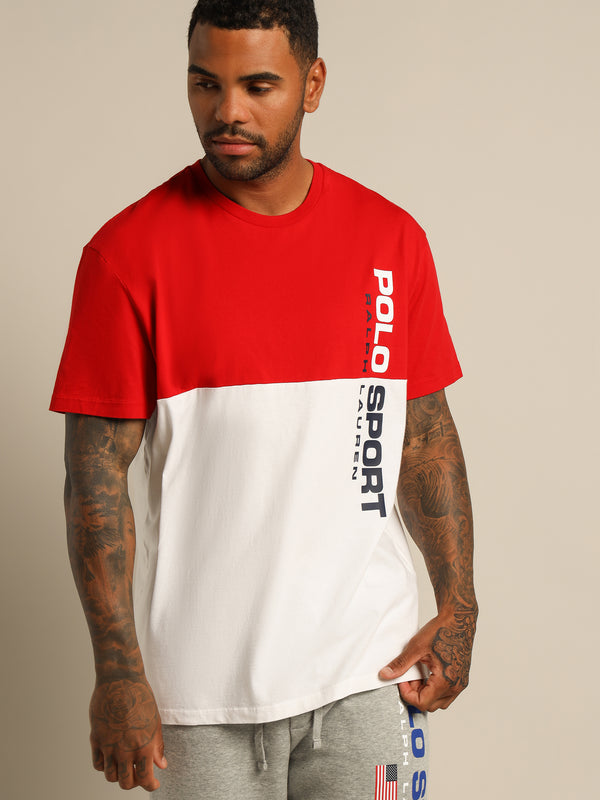 Polo Sport TShirt in Red Glue Store
