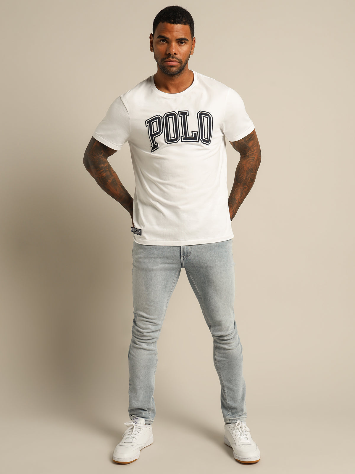 Polo Ralph Lauren Logo Jersey T-Shirt | White