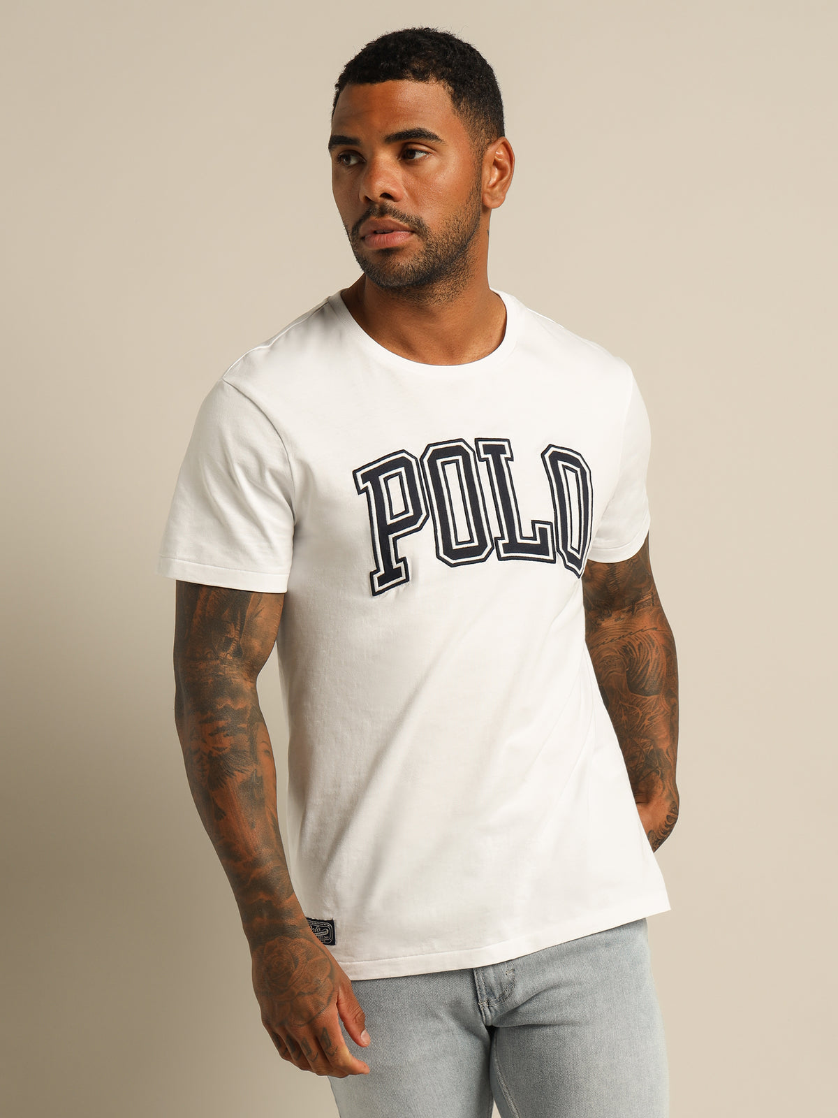 Polo Ralph Lauren Logo Jersey T-Shirt | White