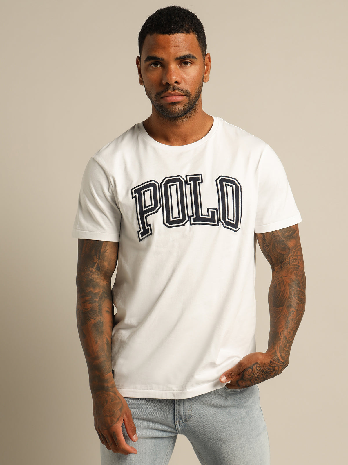 Polo Ralph Lauren Logo Jersey T-Shirt | White