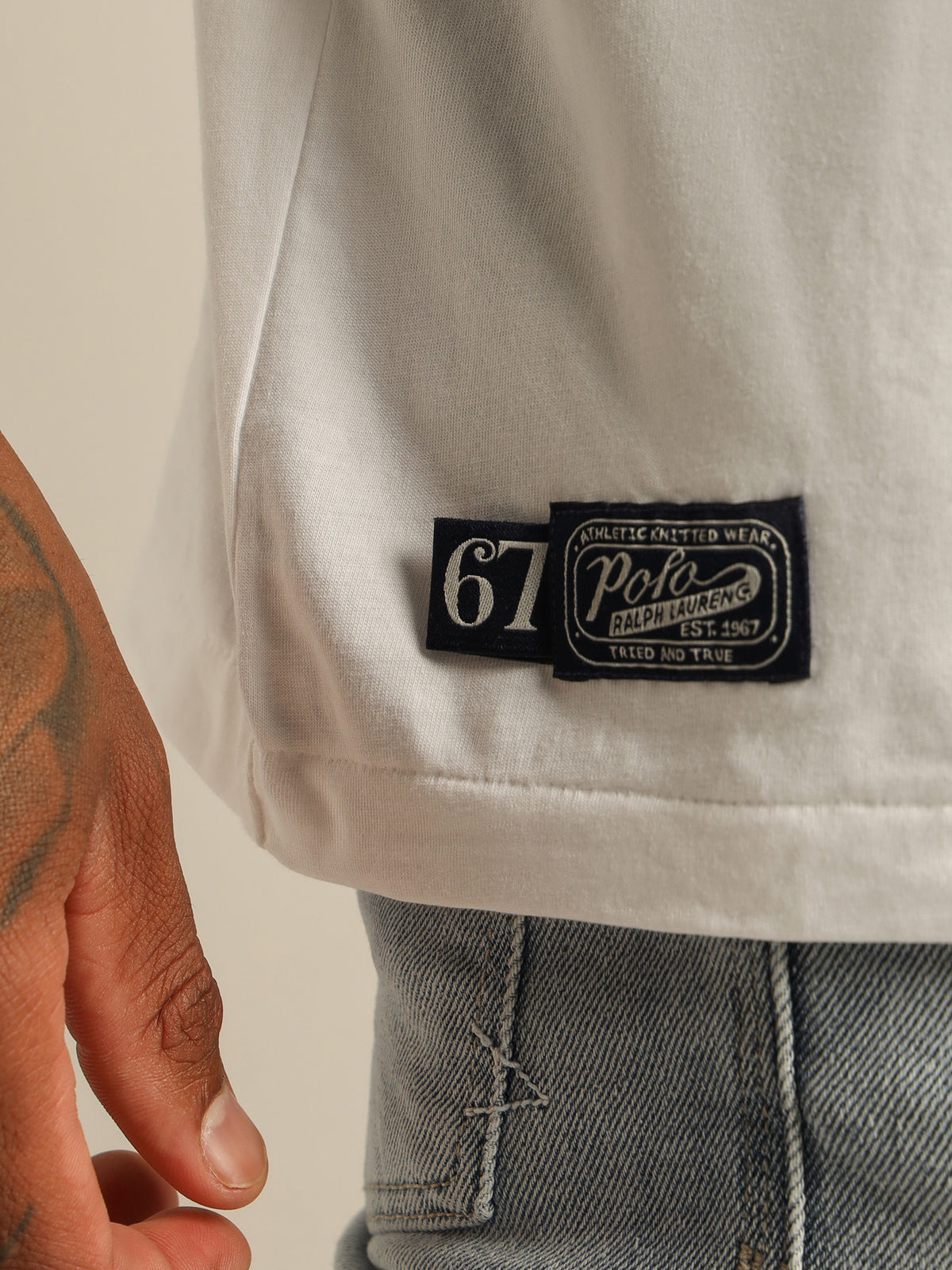 Polo Ralph Lauren Logo Jersey T-Shirt | White