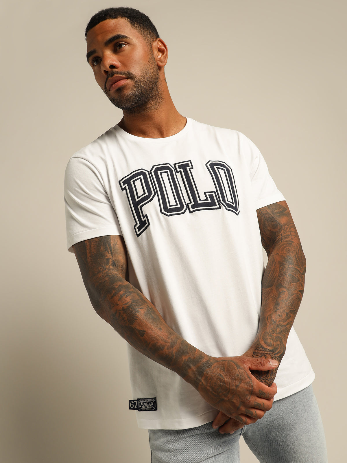 Polo Ralph Lauren Logo Jersey T-Shirt | White