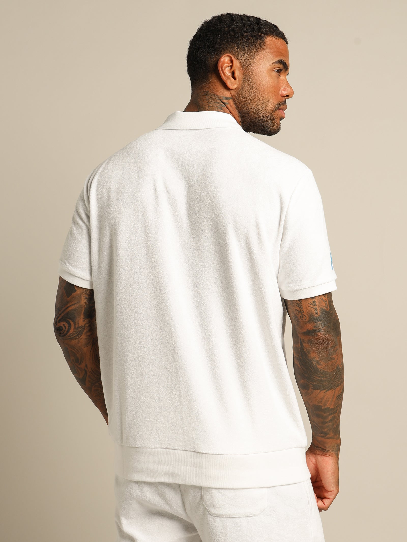 Australian Open Terry Knit Polo Shirt