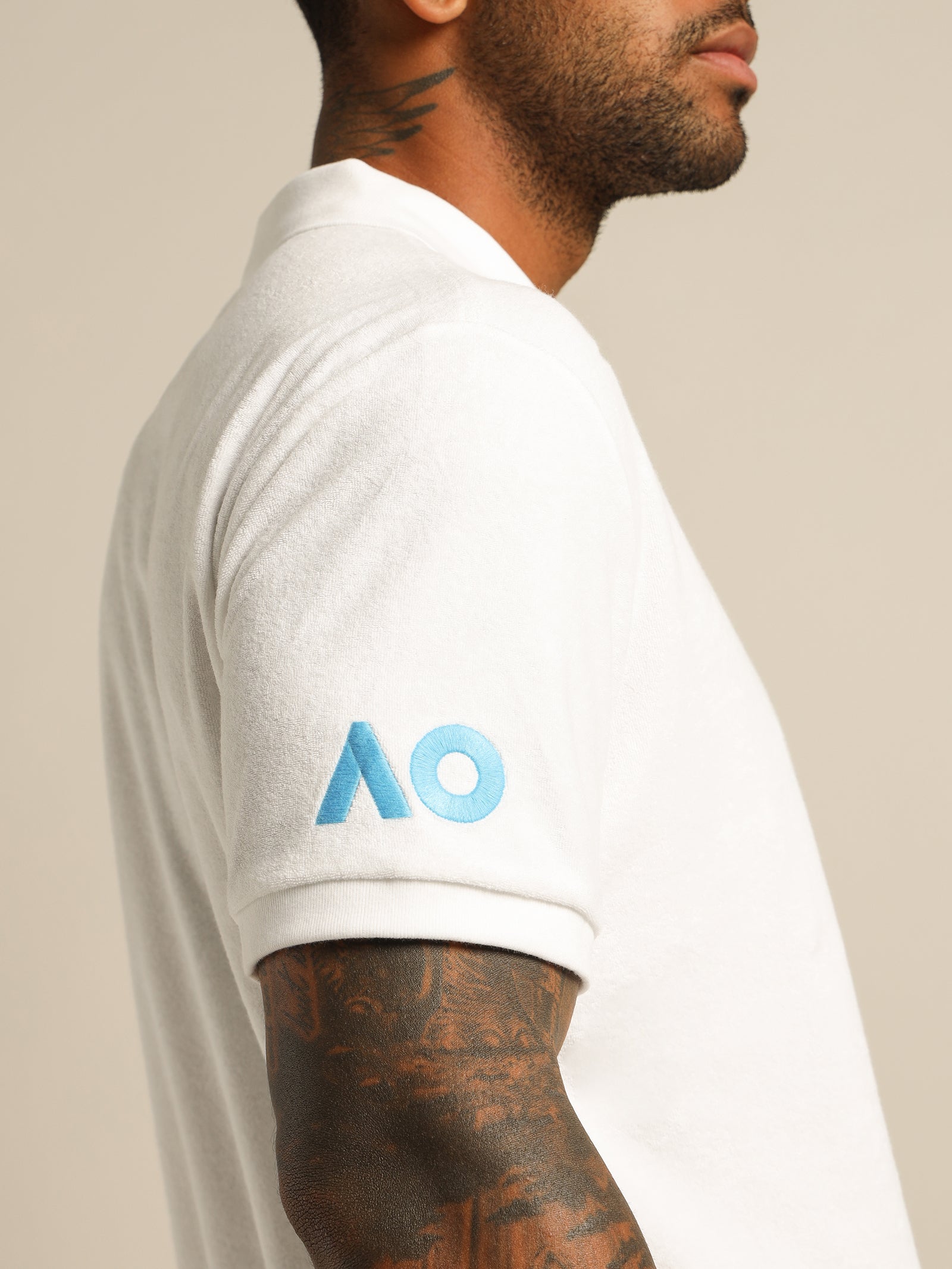 Australian Open Terry Knit Polo Shirt