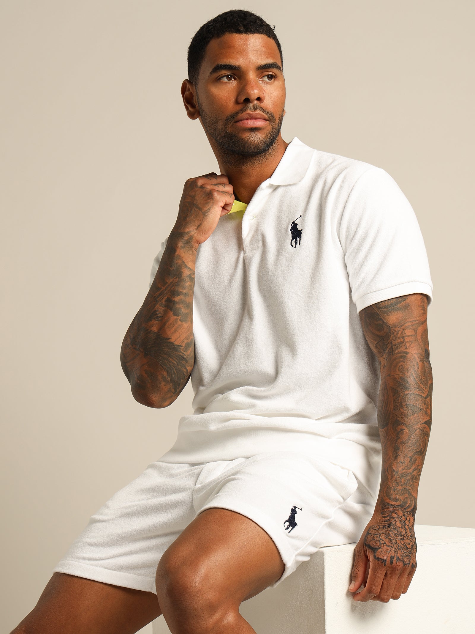 Australian Open Terry Knit Polo Shirt