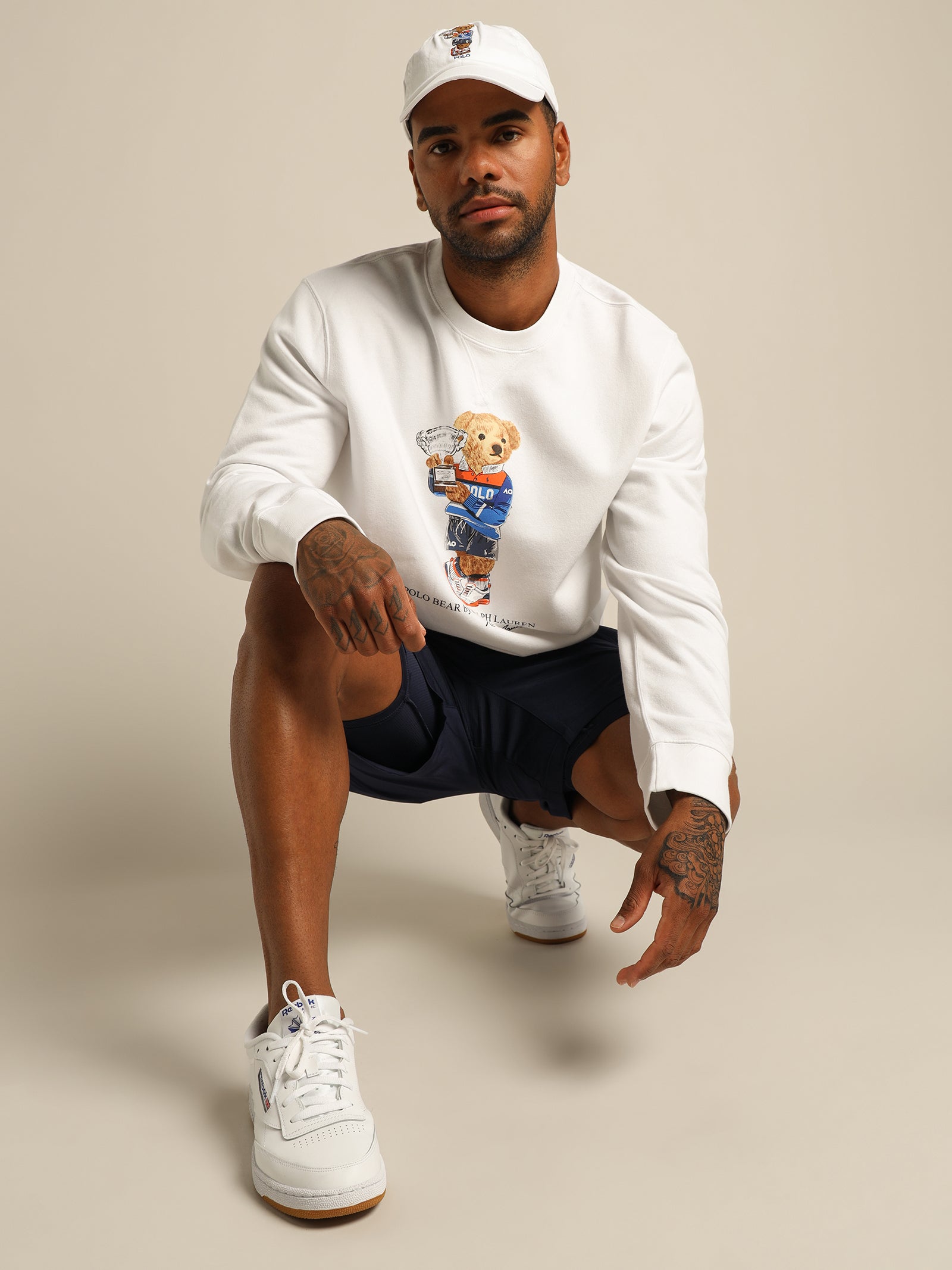 Australian Open Polo Bear Crewneck
