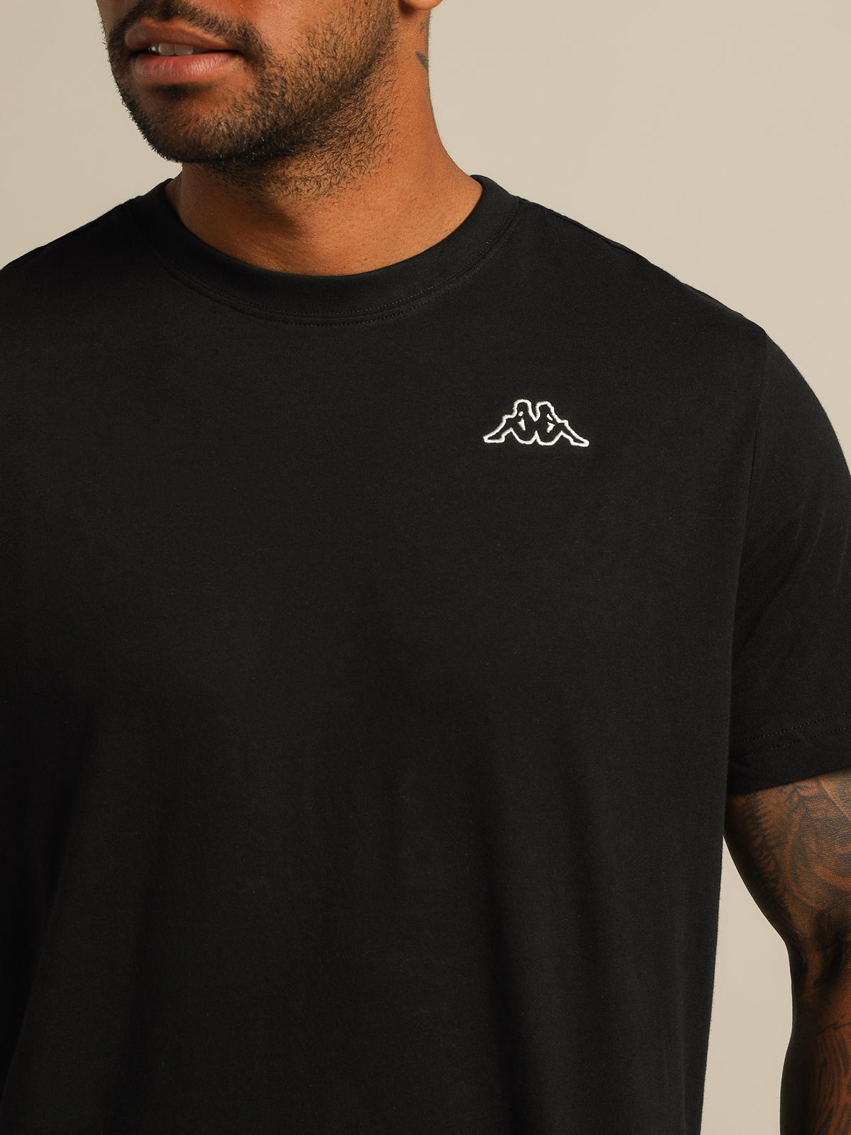 Logo Cafers T-Shirt in Black