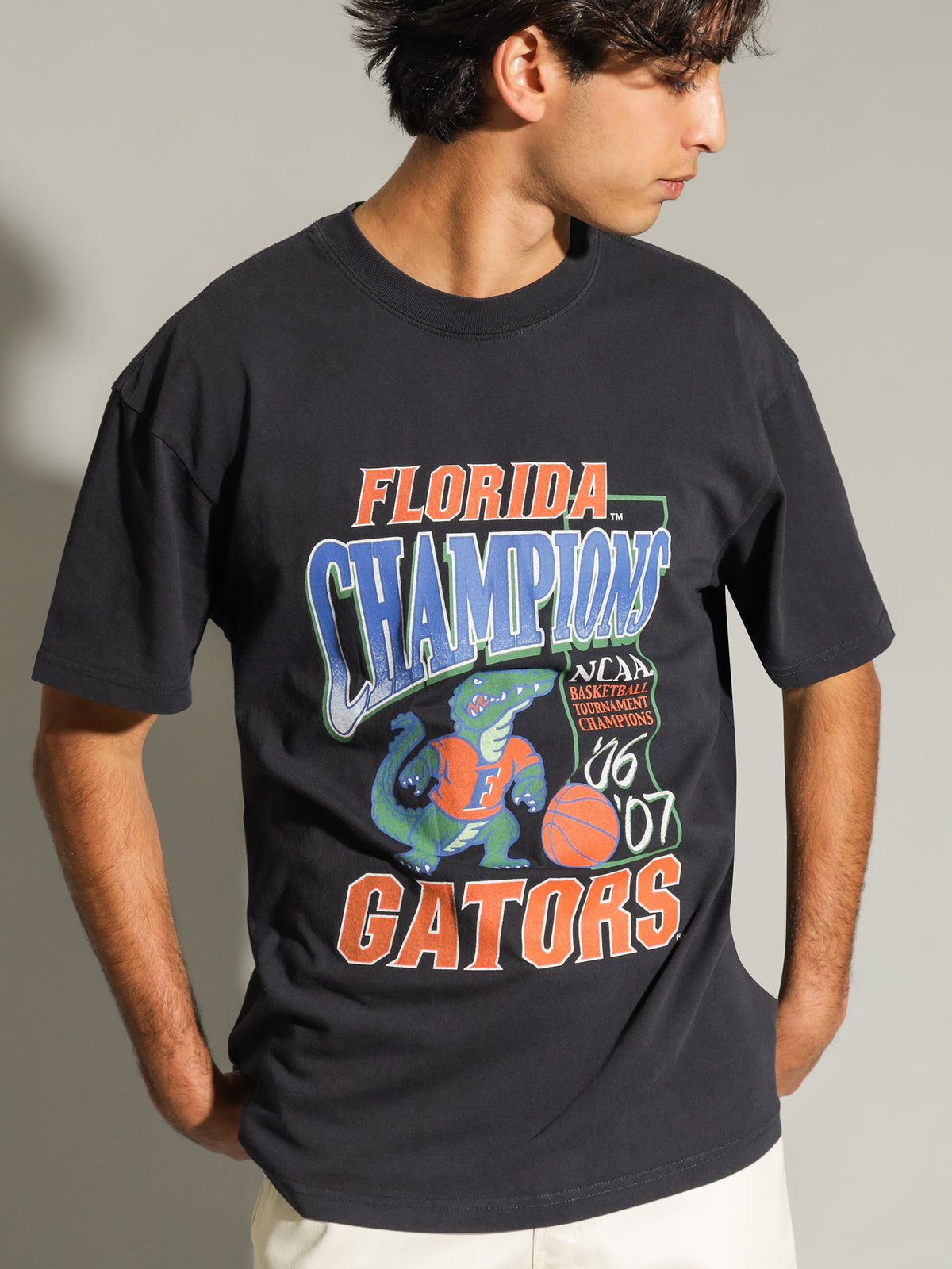Florida National Champs Graphic T-Shirt in Black