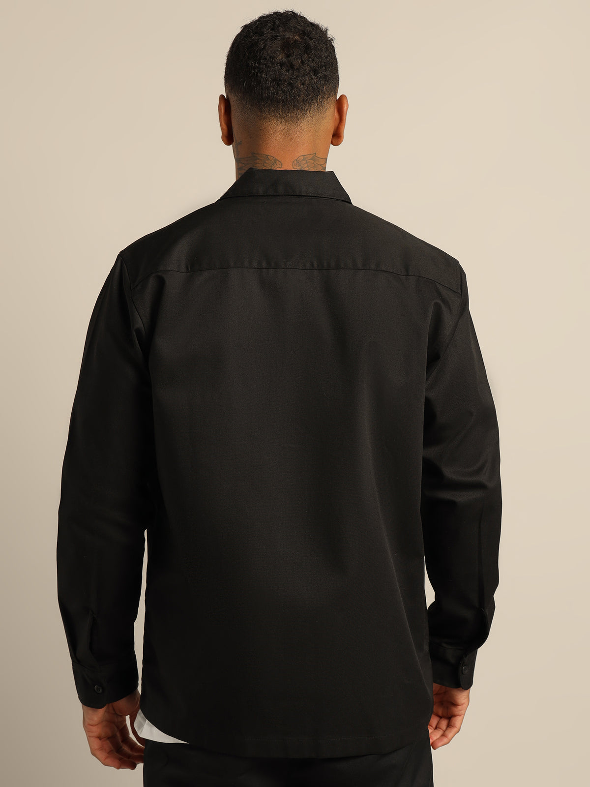 Long Sleeve Master Shirt in Black