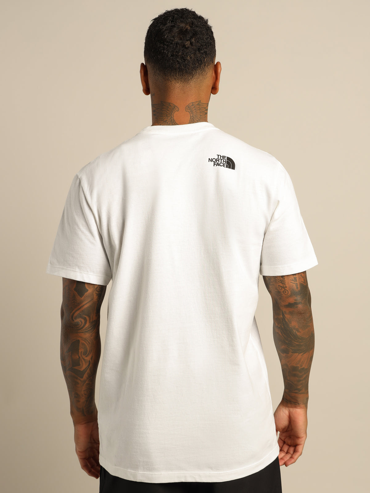 Fine Short Sleeve T-Shirt in White