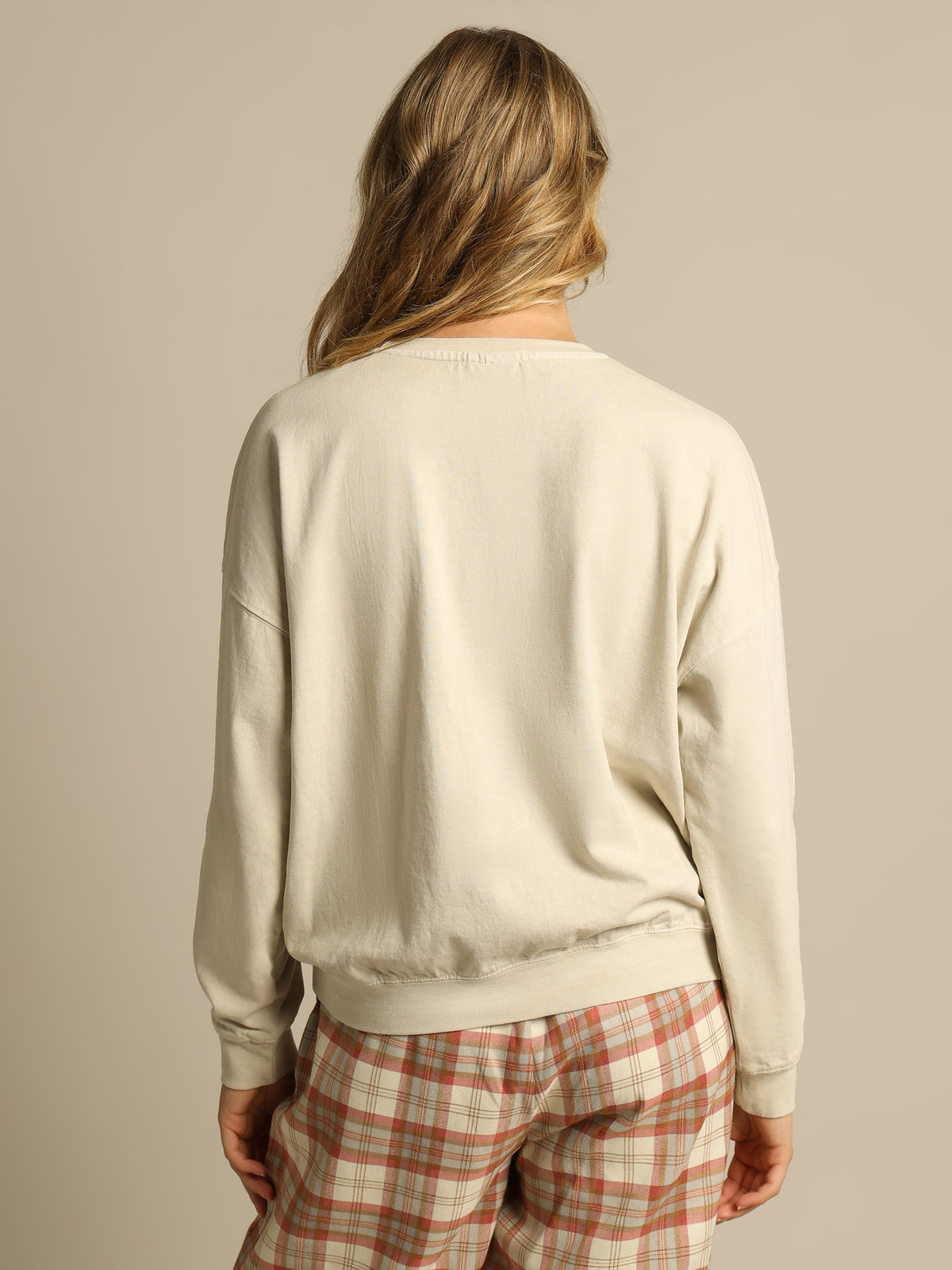 City Circle Sweater in White