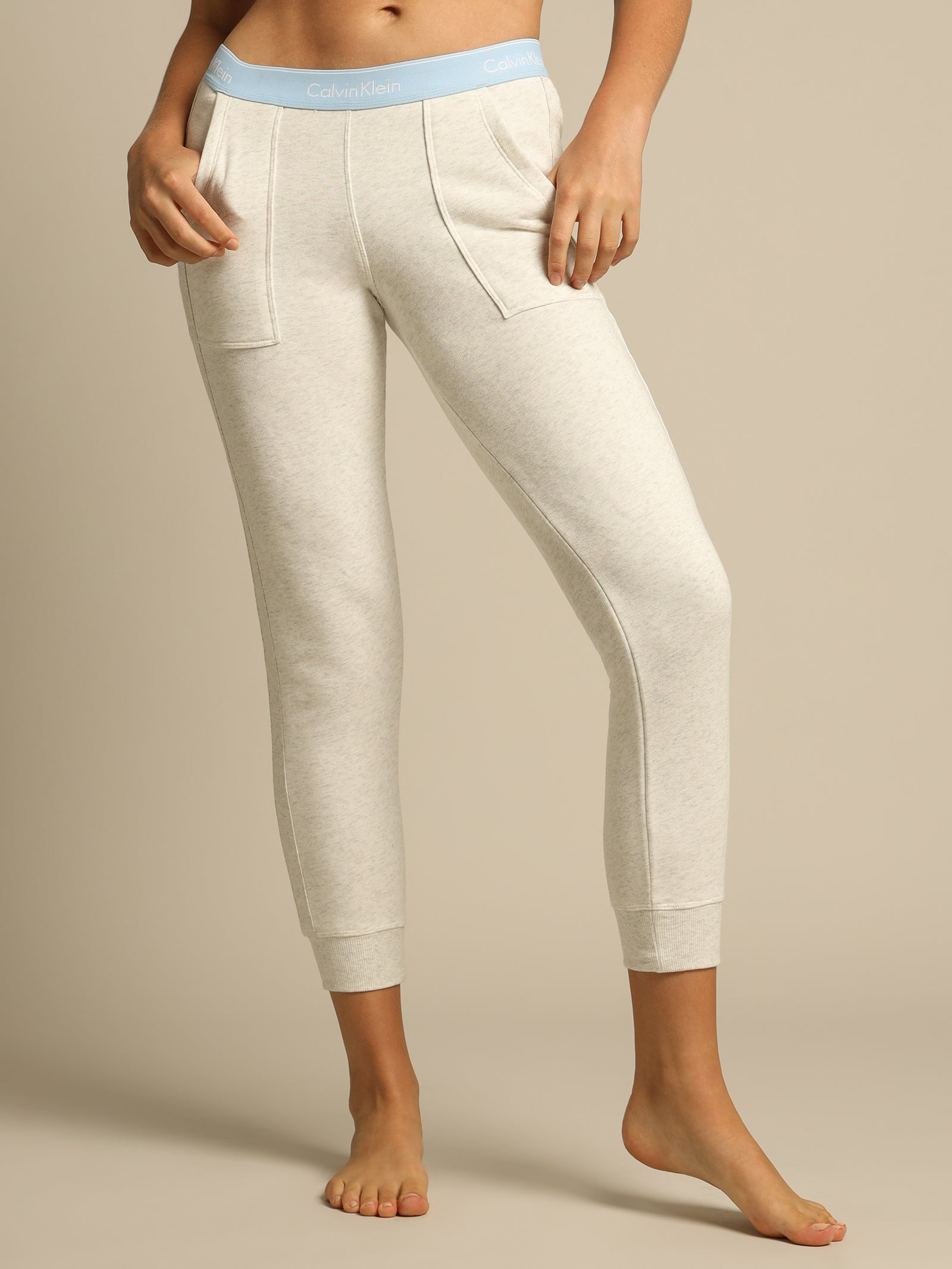 Calvin Klein Modern Cotton Lounge Joggers Snow Heath