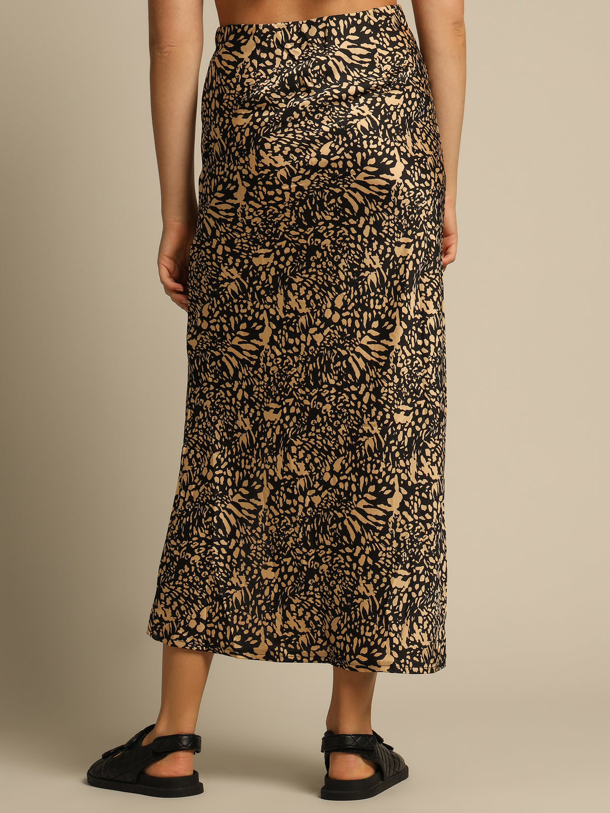 Shanti Maxi Skirt in Leopard