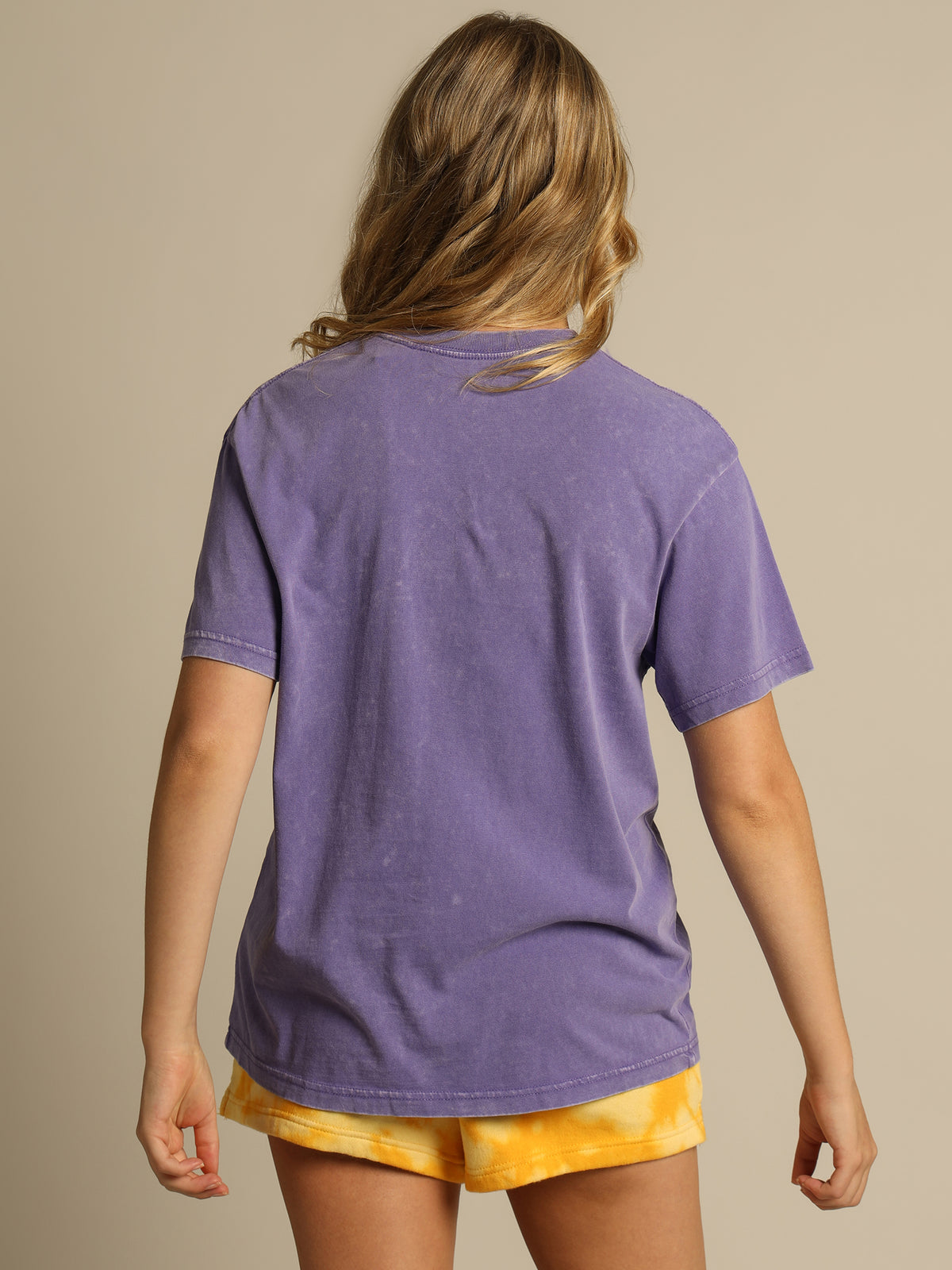 Vintage Arch Boxy Lakers T-Shirt in Faded Purple