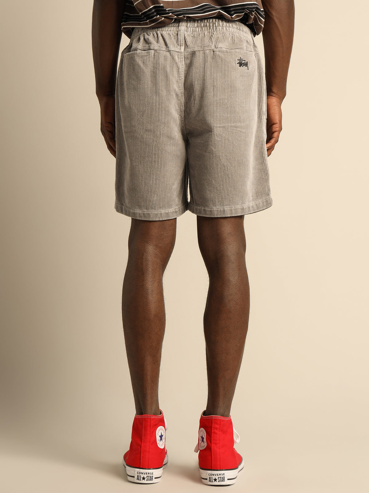 Wide Wale Cord Shorts in Atmosphere