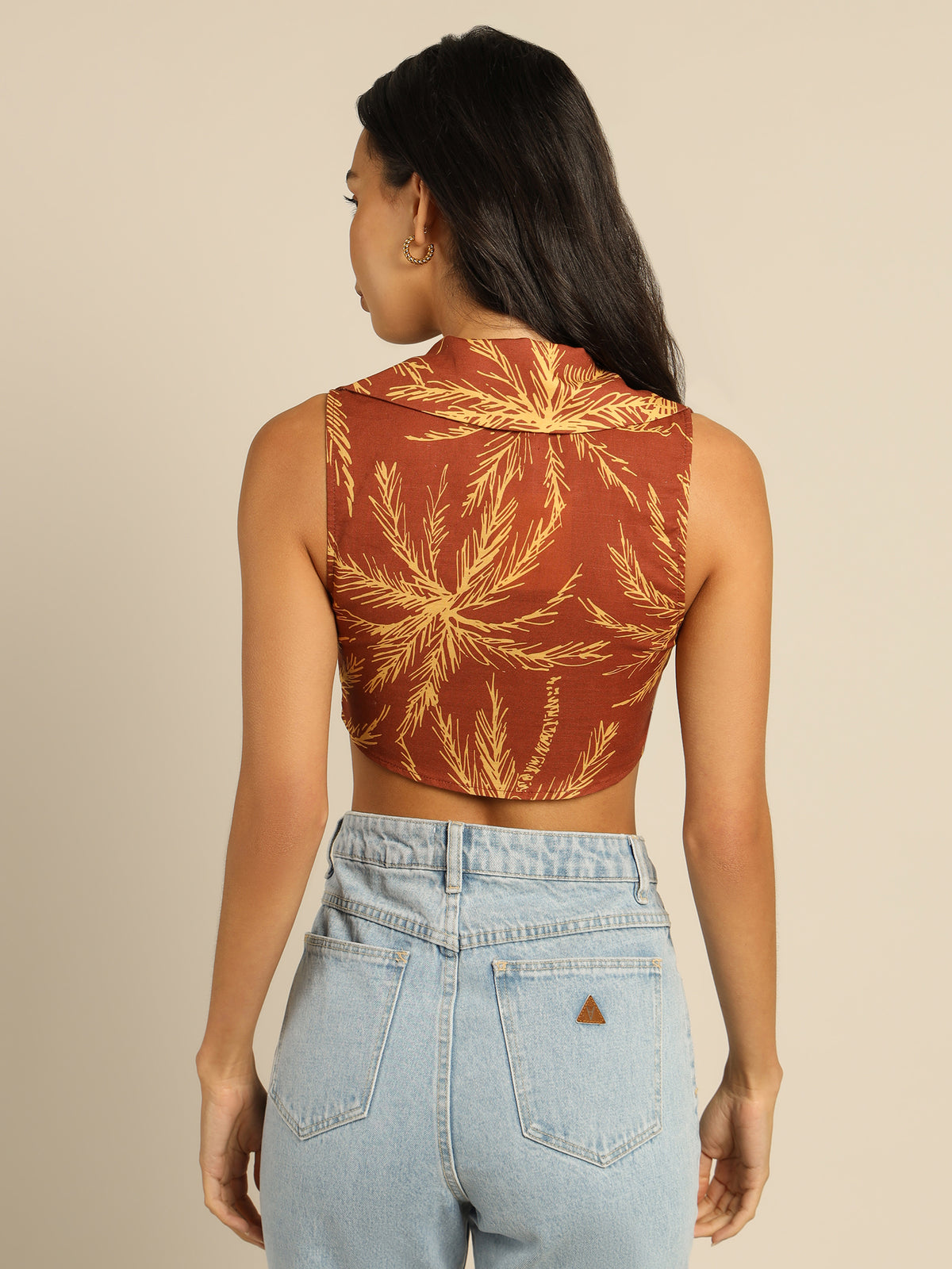 Charlie Holiday Palma Tie-Front Shirt | Isle Of Pa