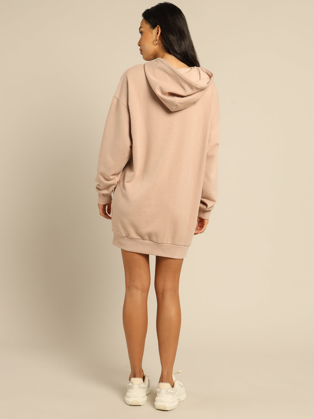 Adidas Hoodie Dress Ash Pearl | Glue Store Adidas Hoodie Dress Ash Pearl | Glue Store