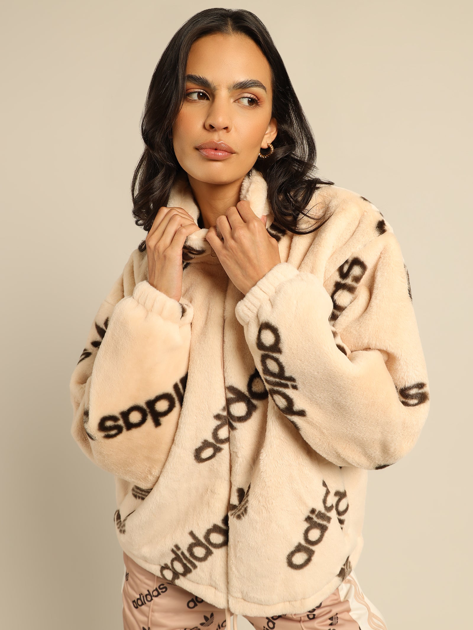 Cropped Fur Jacket - Main Image