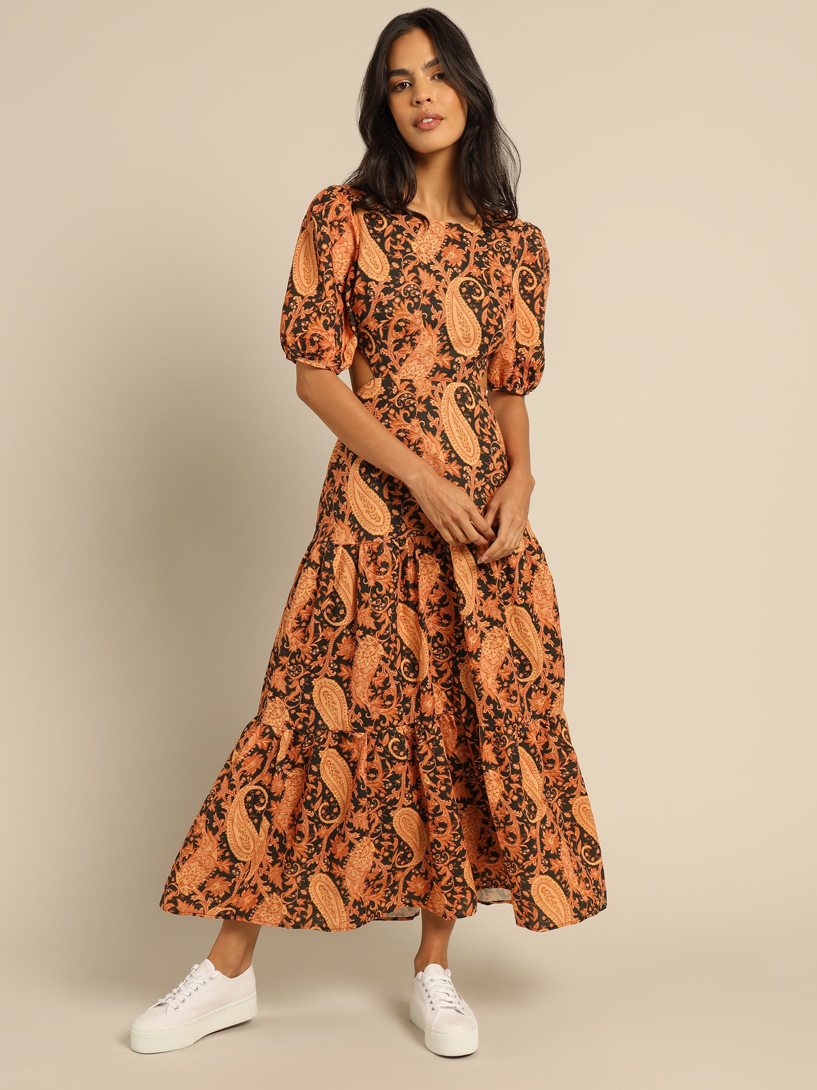 Flores Midi Dress