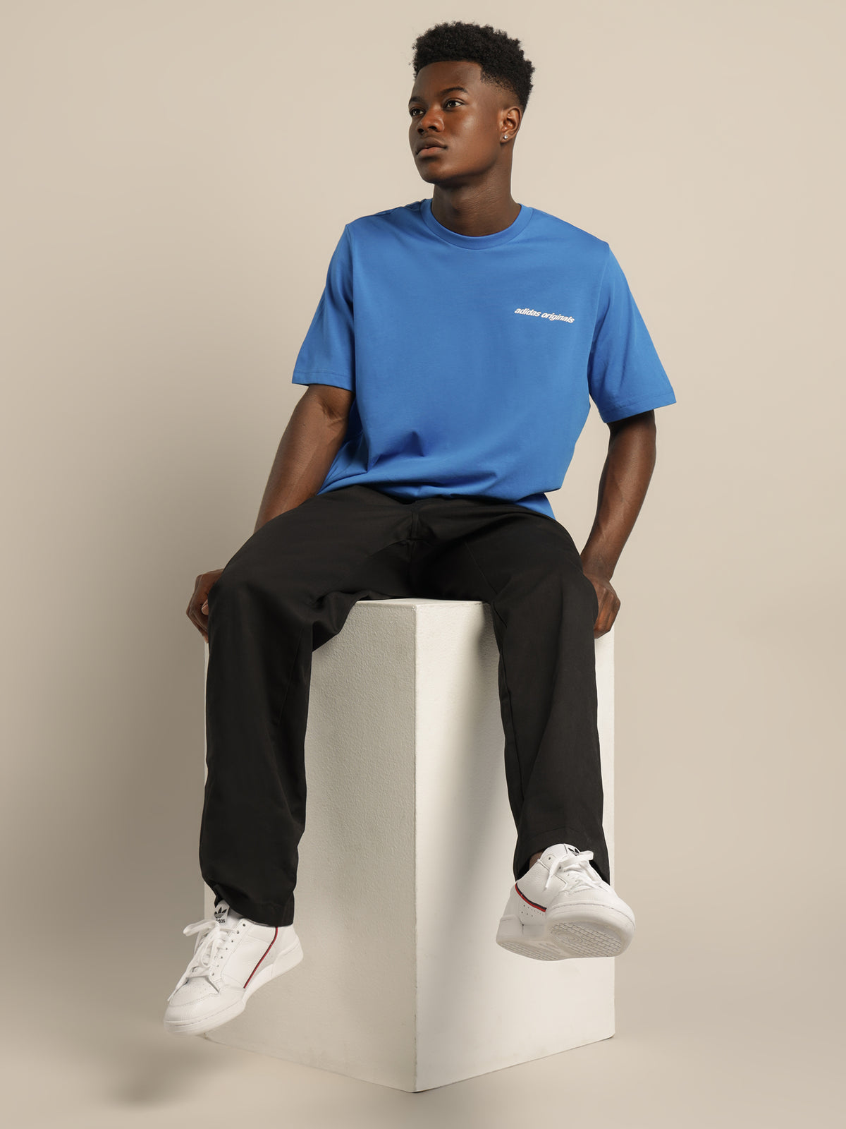 Adidas Graphics Y2K T-Shirt | Blue