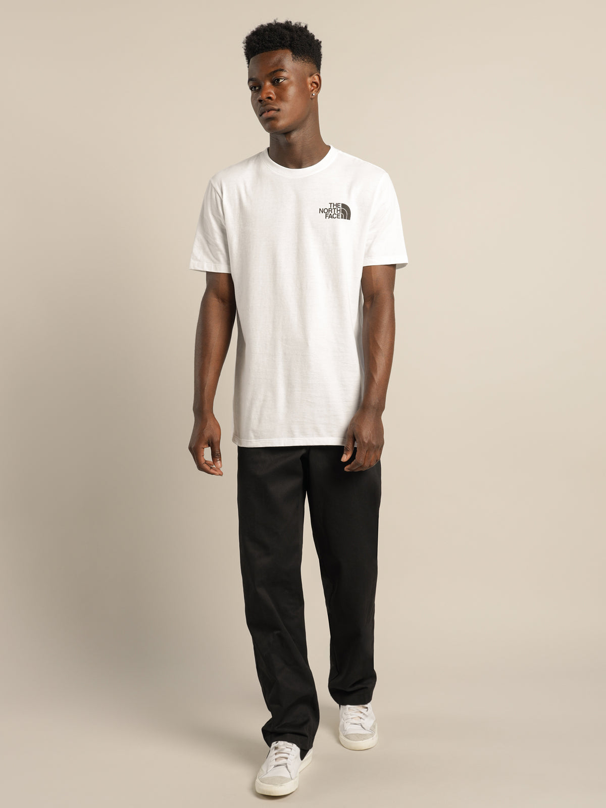 Box NSE Short Sleeve T-Shirt in White