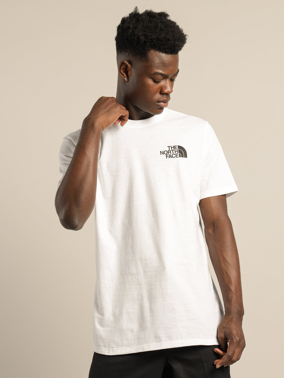 Box NSE Short Sleeve T-Shirt in White
