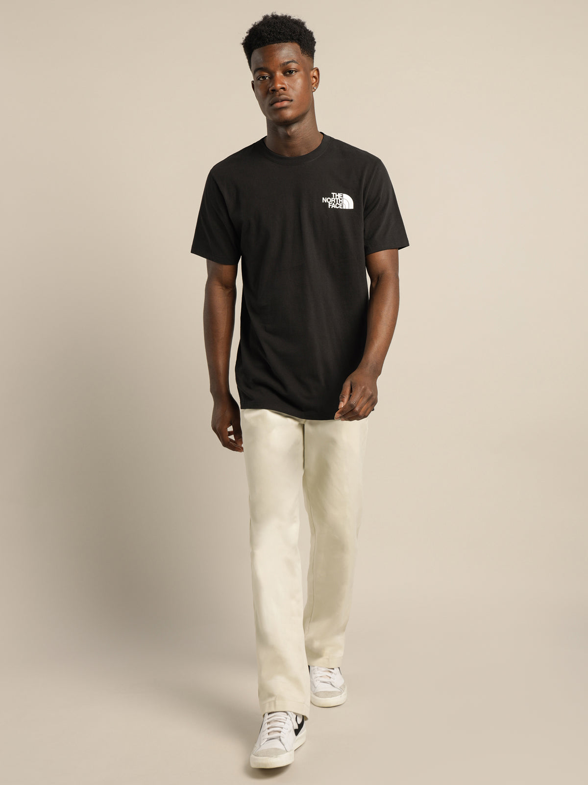 Box NSE Short Sleeve T-Shirt in Black