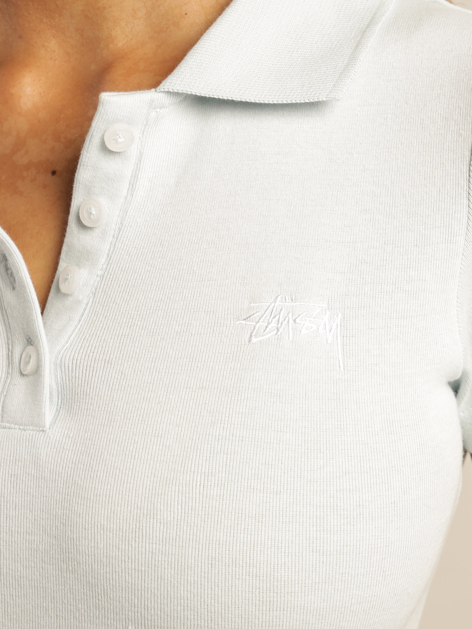 Valley Rib Polo Dress