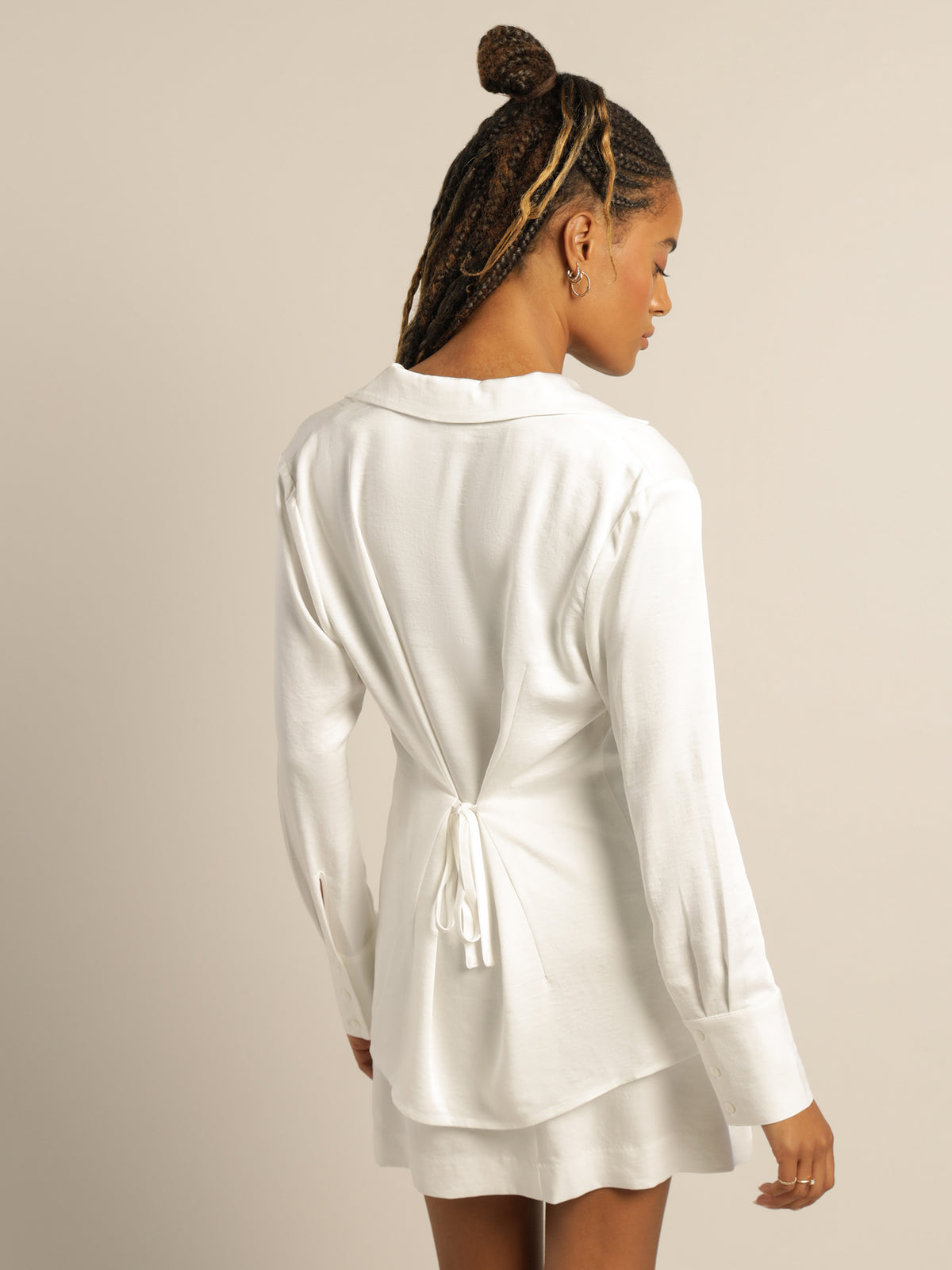 Zaya Shirt in White