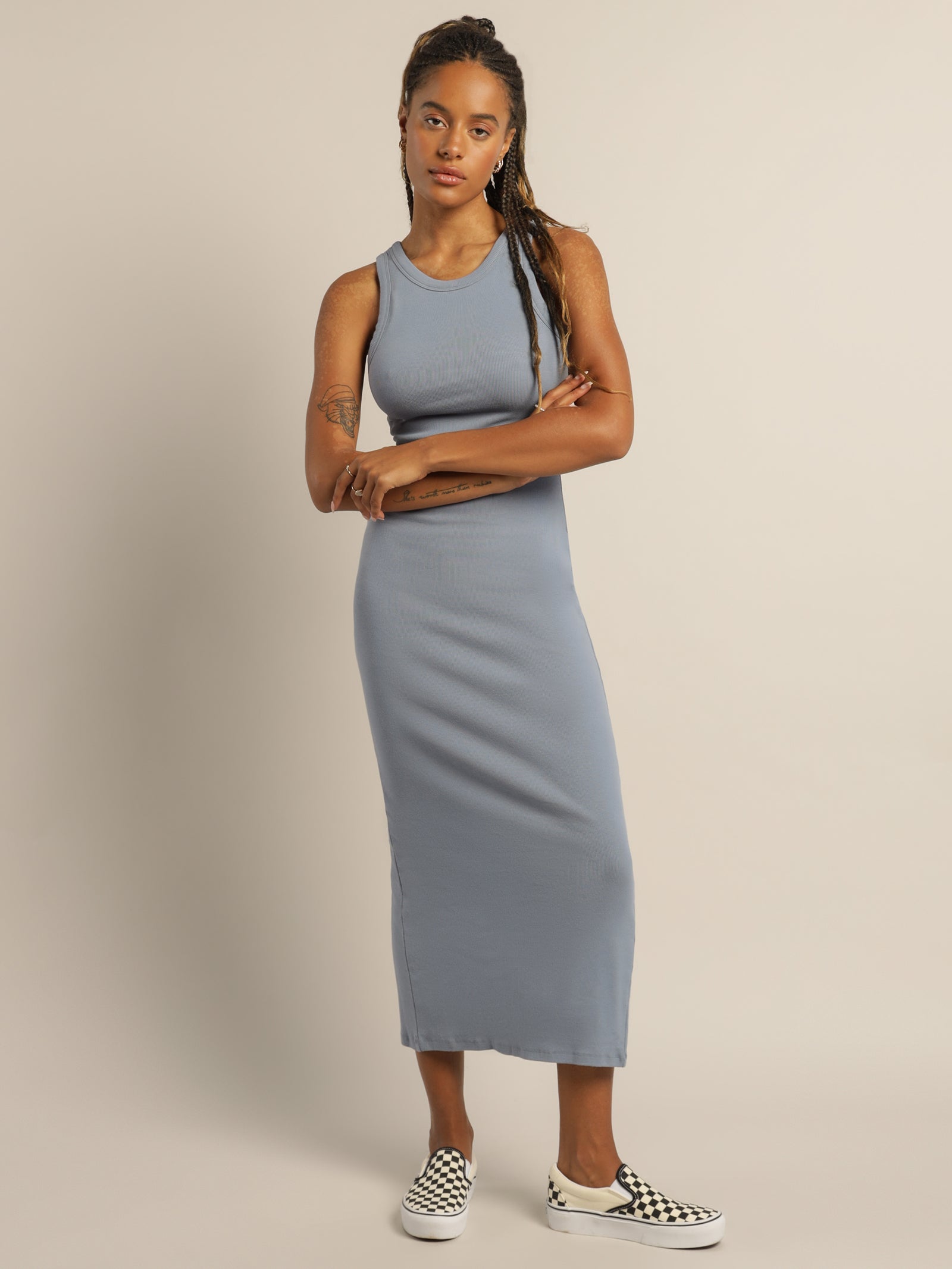 Milan Rib Maxi Dress