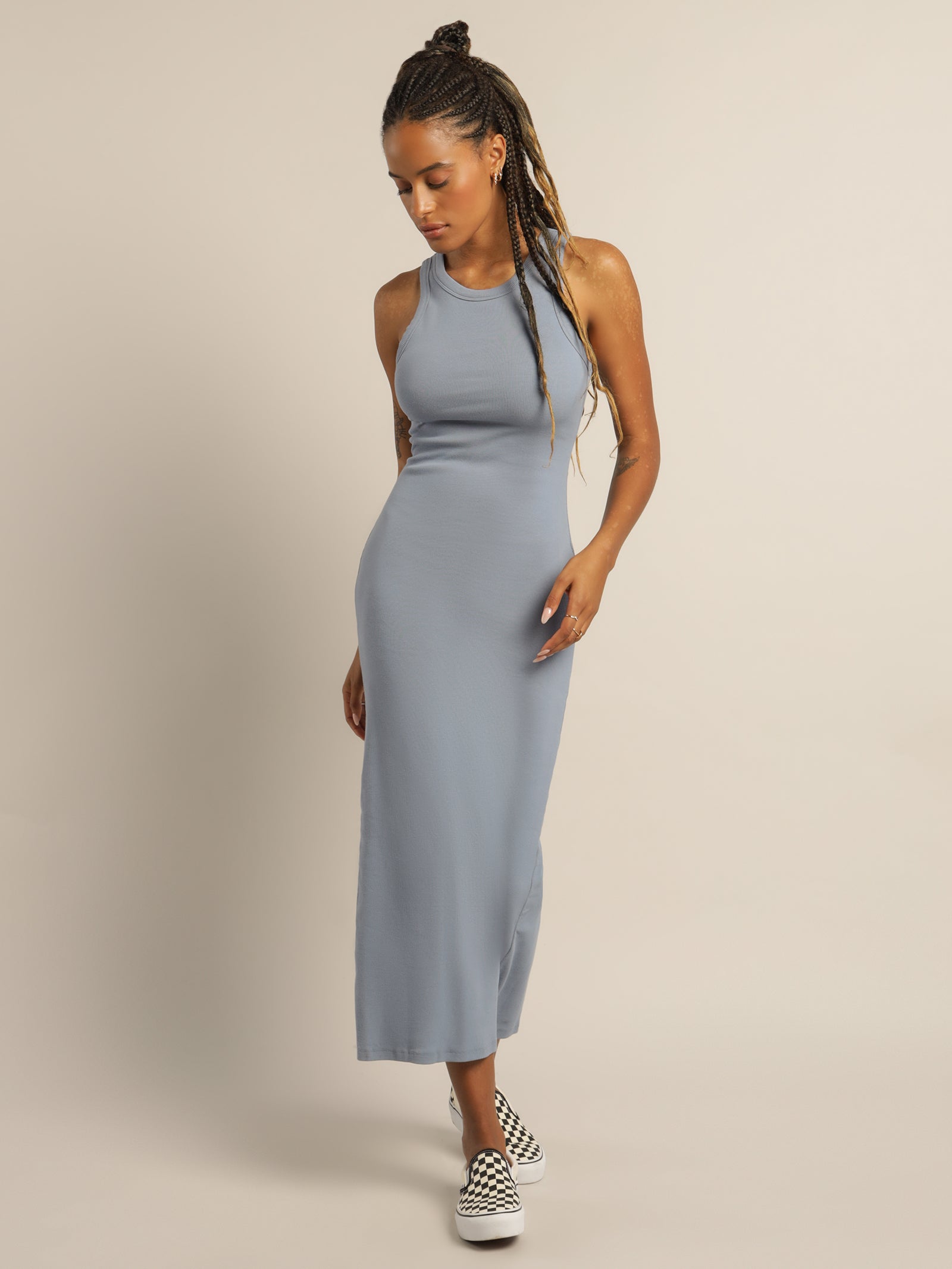 Milan Rib Maxi Dress