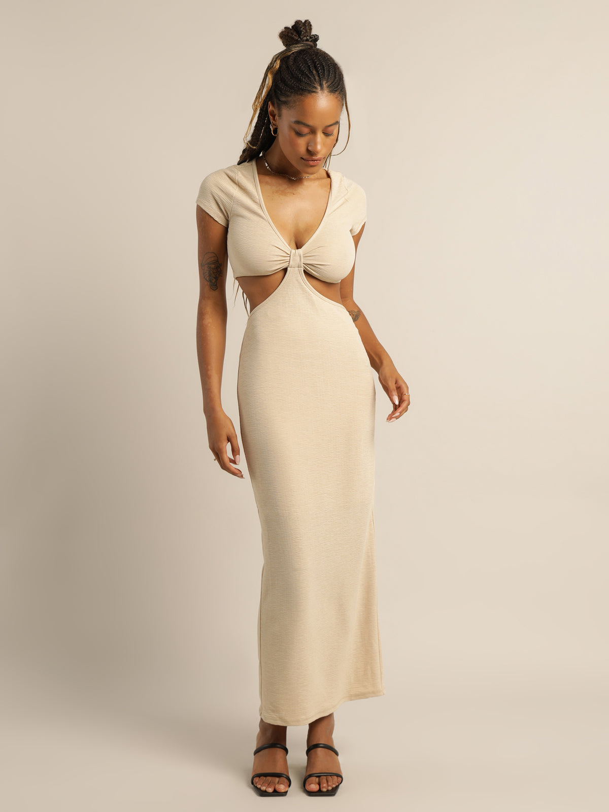 Farrah Dress in Ivory
